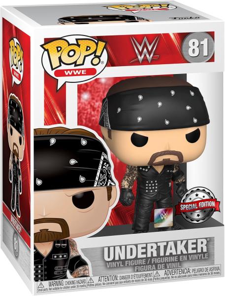 FUNKO POP! - Sports -  Wrestling WWE Undertaker #81 Special Edition